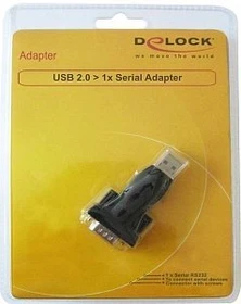 DeLOCK USB 2.0 auf seriell Adapter DB9 (61425 / 61460)