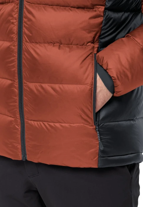 Jack Wolfskin Nebelhorn Down Hoody Funktionsjacke carmine (Herren)