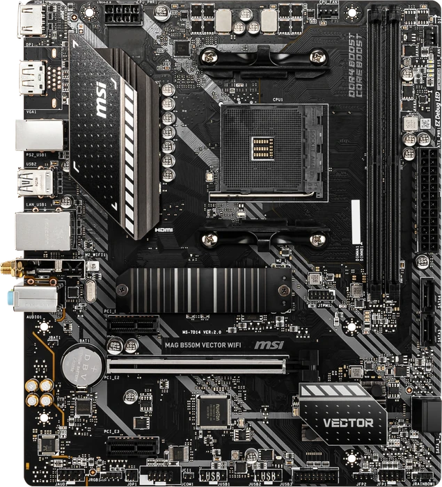 MSI MAG B550M Vector WIFI (AMD AM4)