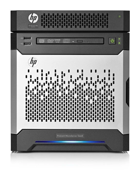 HPE ProLiant MicroServer Gen8, Celeron G1610T, 2GB RAM