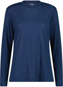 CMP Unlimitech Performance Merino Funktionsshirt langarm ink blue (Damen)