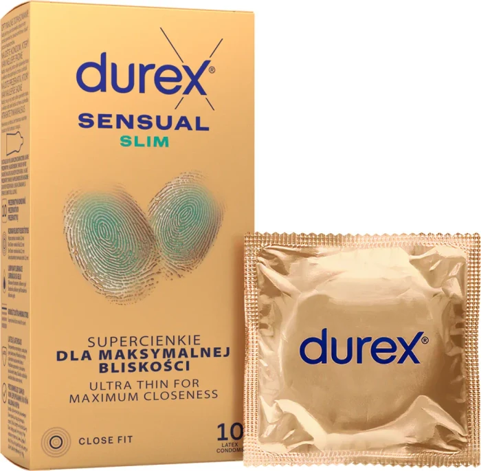 Durex Sensual Slim, 10 Stück