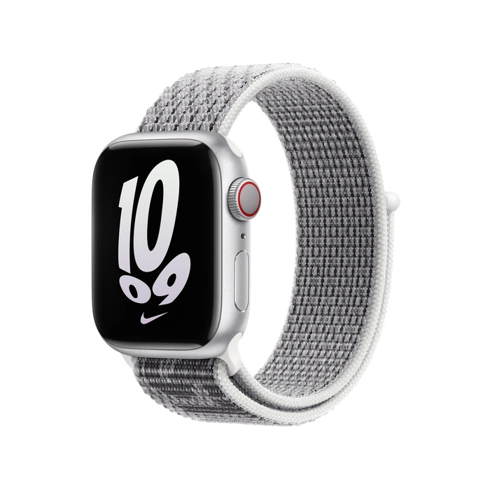 Apple Nike Sport Loop für Apple Watch 41mm Summit White/schwarz