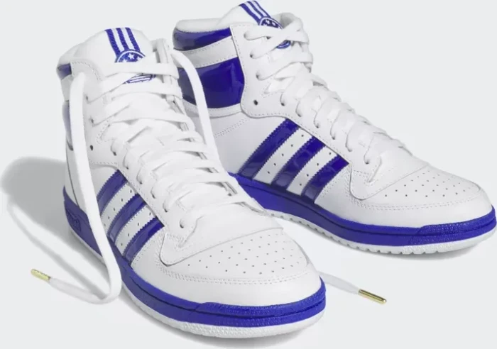 adidas Top Ten RB cloud white/semi lucid blue/gold metallic