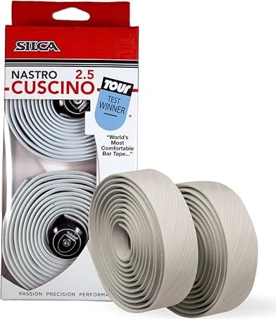 Silca Nastro Cuscino 2.5mm Lenkerband weiß