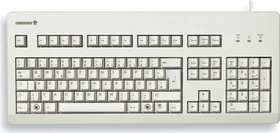 Cherry G80-3000 hellgrau, MX BLACK, PS/2 & USB, UK (G80-3000LPCGB-0)