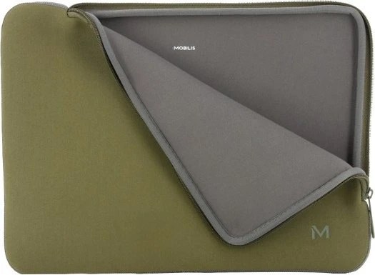 Mobilis Skin 12.5-14" Sleeve Notebookhülle, khaki/grau