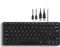 Perixx Periboard-416 Mini Keyboard, schwarz, LEDs weiß, USB & USB-C, UK Vorschaubild