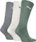 Puma Crew Socken grün/grau, 3 Paare (Herren) Vorschaubild