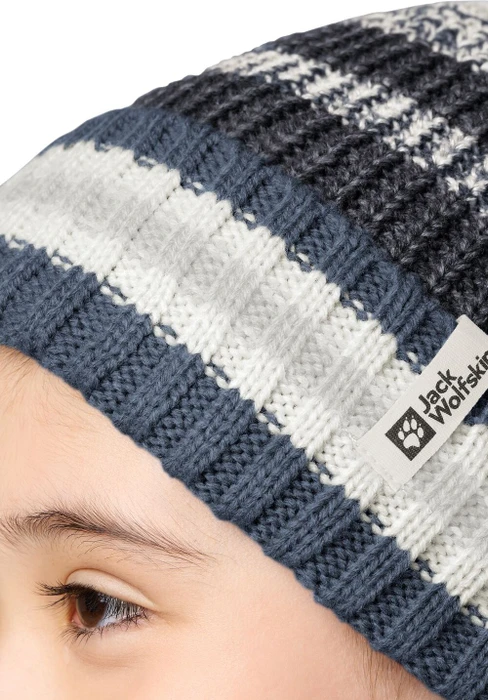 Jack Wolfskin Night Hiker Beanie midnight sky (Junior)