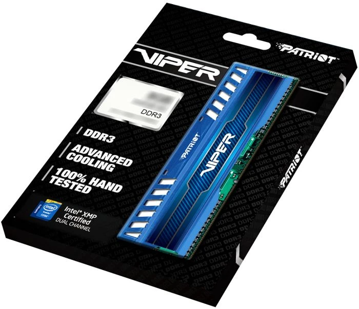 Patriot Viper 3 blau UDIMM 16GB Kit, DDR3-2133, CL11-11-11-30