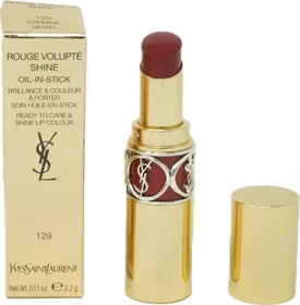 Yves Saint Laurent Rouge Volupte Shine Lipstick 129 carmine bolero LSF15, 3.2g