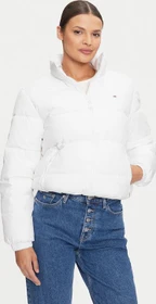 Tommy Hilfiger Cropped Essential Puffer Jacke weiß (Damen)
