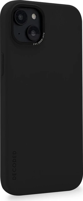 Decoded AntiMicrobial Silicone Back Cover für Apple iPhone 14 Plus Charcoal