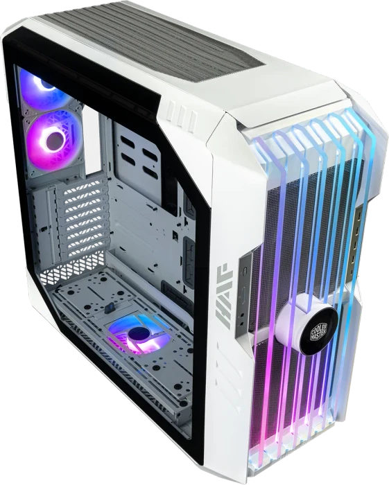 Cooler Master HAF 700 Evo White, weiß, Glasfenster