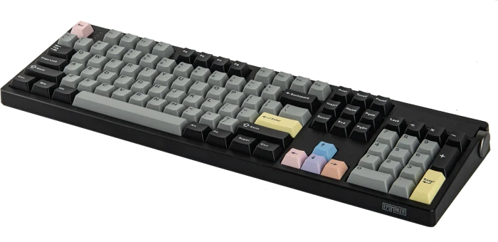 Epomaker TH108 Pro Wireless, Black, LEDs RGB, hot-swap, Epomaker Creamy Jade, USB/Bluetooth, DE