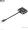 Club 3D MST Hub USB-C 3.2 auf DisplayPort + HDMI 4K60Hz M/F Adapter Vorschaubild