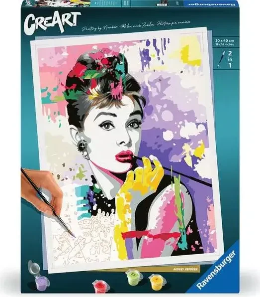 Ravensburger Malen nach Zahlen CreArt Audrey Hepburn