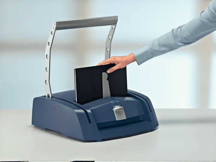 Leitz impressBIND 280 silber/blau