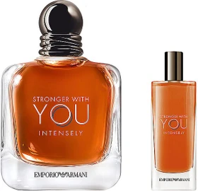 Giorgio Armani Emporio Stronger With You Intensely EdP 100ml + EdP 15ml Duftset