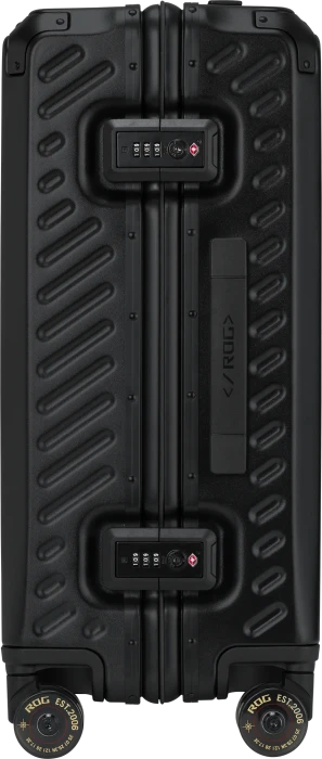 ASUS ROG Slash Hard-Case Luggage, Hartschalen-Trolley, Edition 20, Black