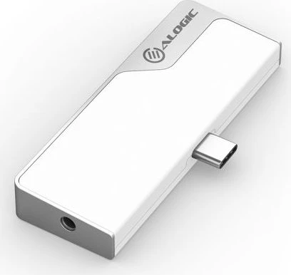 Alogic Ultra Series USB-C Dock Nano Mini, silver, USB-C 3.0 [Stecker]