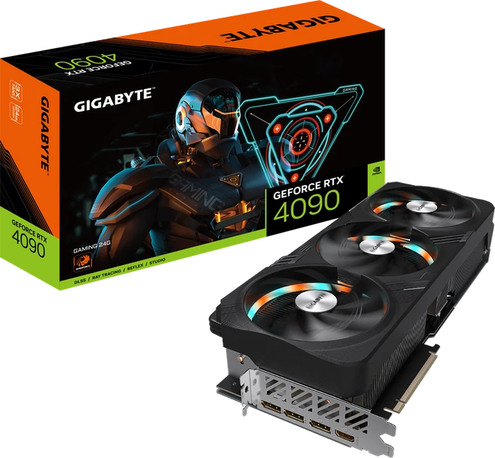GIGABYTE GeForce RTX 4090 Gaming 24G, 24GB GDDR6X, HDMI, 3x DP