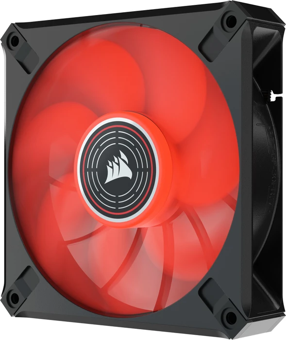 Corsair ML Series ML120 LED Elite Red, schwarz, 120mm