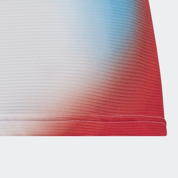 adidas Melbourne Tennis Match Funktionsshirt ärmellos white/vivid red/sky rush (Junior)