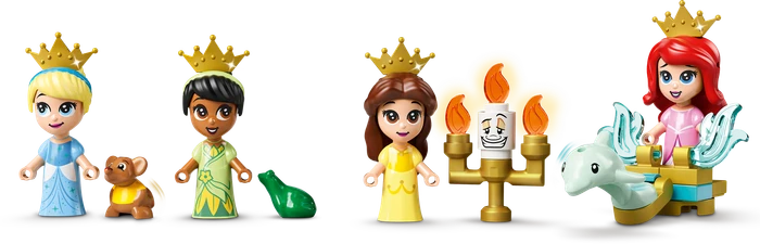 LEGO Disney Princess - Märchenbuch Abenteuer mit Arielle, Belle, Cinderella und Tiana