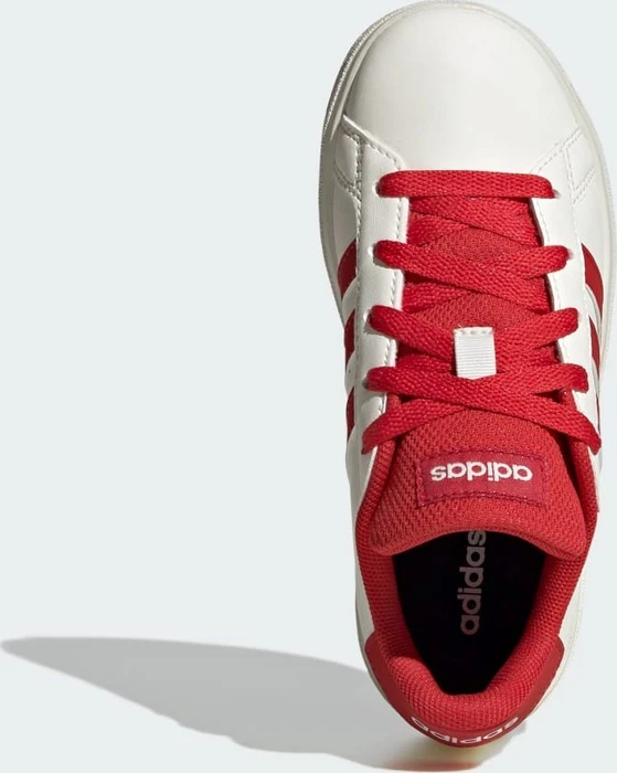 adidas Grand Court Lifestyle Tennis Lace-Up off white/collegiate red/core black (Junior)