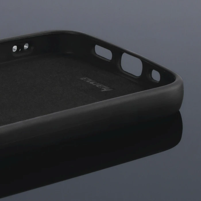 Hama Cover Finest Feel für Apple iPhone 12 Mini schwarz