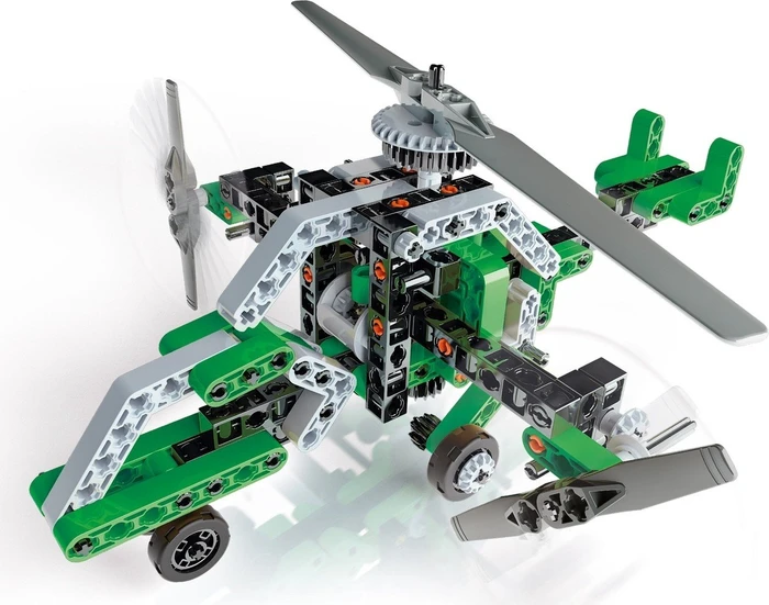 Clementoni Galileo Construction Challenge Helikopter & Airboat
