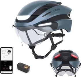 Lumos Ultra E-Bike Helm space blue
