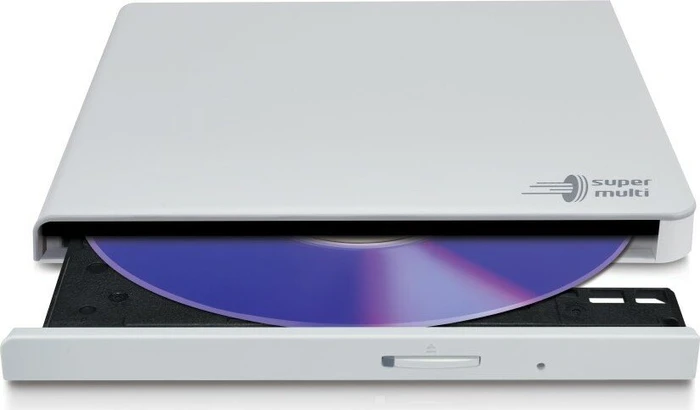 Hitachi-LG Data Storage GP57EW40, SlimLine weiß, USB 2.0