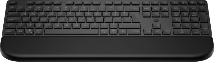 HP 585K Dual-Mode mit Handballenauflage Keyboard, schwarz, USB/Bluetooth, US