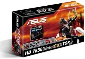 ASUS Radeon HD 7850 DirectCU II, HD7850-DC2T-2GD5, 2GB GDDR5, DVI, HDMI, 2x mDP
