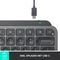 Logitech MX Keys Mini, LEDs weiß, Logi Bolt, Graphite, schwarz, USB/Bluetooth, US Vorschaubild