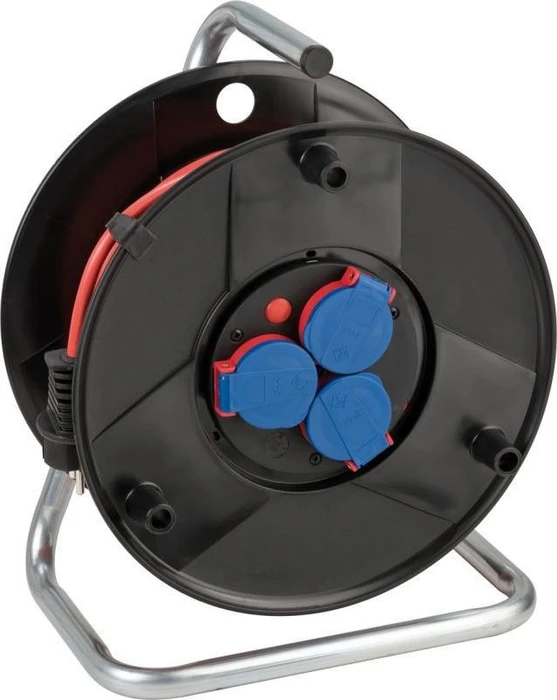 Brennenstuhl Outdoor-Kabeltrommel, Schuko auf 3x Schuko, 40m, IP44, H05VV-F 3G1,5