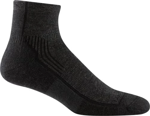 Darn Tough Hiker 1/4 Midweight Wandersocken onyx black (Herren)