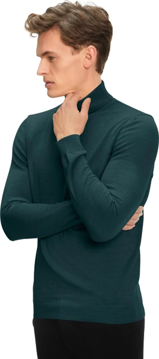 Falke Basic Apparel Rollkragen Pullover peacock (Herren)