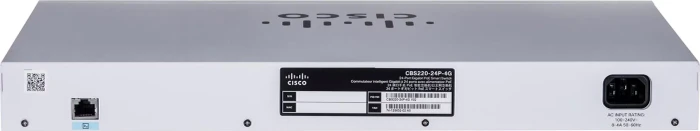 Cisco Business 220 Rackmount Gigabit Smart Switch, 24x RJ-45, 4x SFP, 195W PoE+