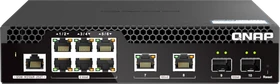 QNAP QSW-M2100R Desktop 2.5G Smart Switch, 8x RJ-45, 2x SFP+ (QSW-M2106R-2S2T)