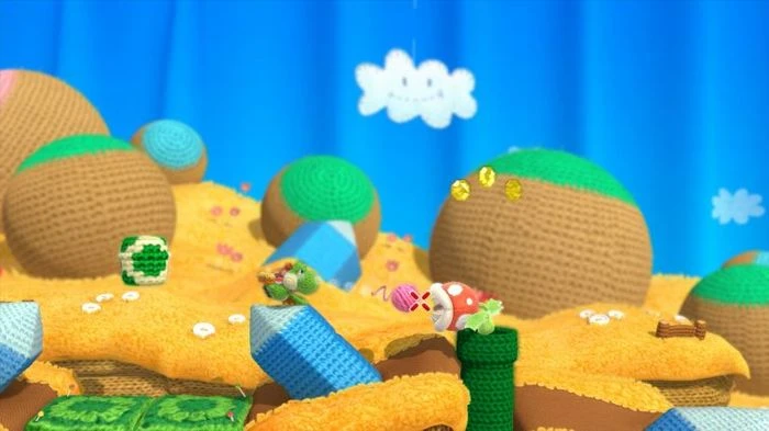 Yoshi's Woolly World - inkl. amiibo Figur Woll-Yoshi (WiiU)