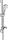 Hansgrohe Crometta Brauseset 100 Vario mit Brausestange 65 cm und Seifenschale (26553400)