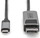 Digitus USB-C [Stecker] auf DisplayPort 1.4 [Stecker] 8K 30Hz Adapterkabel, 1m (DB-300334-010-S)