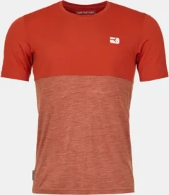 Ortovox 150 Cool Logo Funktionsshirt kurzarm cengia rossa (Herren)