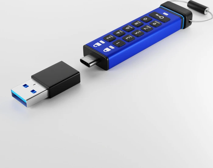 iStorage datAshur Pro+C 32GB, USB-C, USB 3.2 Gen 1×1