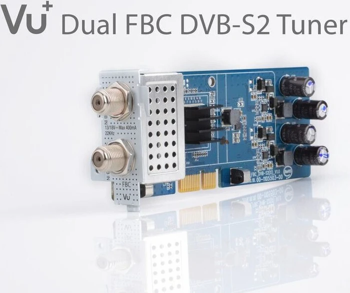 VU+ DVB-S2 FBC Twin-Tuner