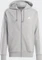 adidas Essentials French Terry 3-Streifen Weste medium grey heather/white (Herren) Vorschaubild